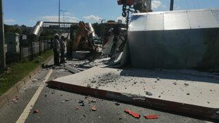 Zonguldak'ta faciadan dönüldü! Otoyol harabeye döndü