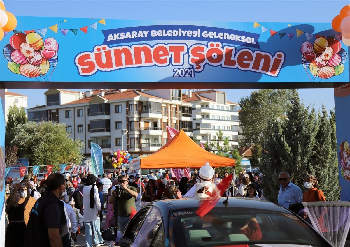 Aksaray'da toplu s&uuml;nnet ş&ouml;leni