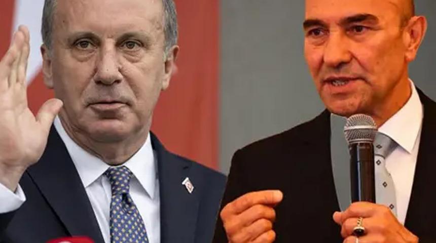 Muharrem İnce ve Tunç Soyer arasında afiş tartışması