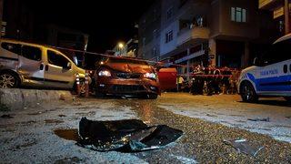 Bursa'da kaza yapan 2 aracın çarptığı kişi öldü