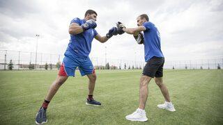 Milli kick boksçu Hakan Koç, dünya şampiyonasında altın madalya için irtifa kampında