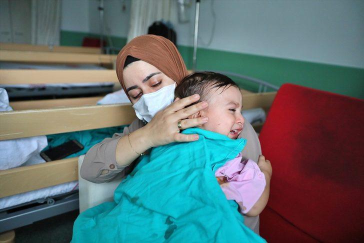 Parkta "maganda kurşunu"yla yaralanan bebeğin tedavisi sürüyor G2