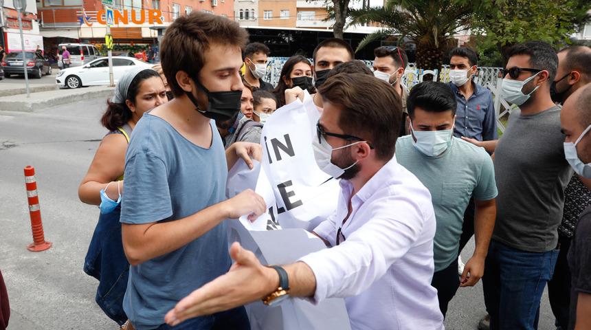Boğaziçi Üniversitesi'nden rektör eylemi