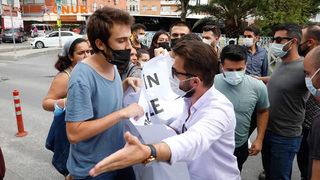 Boğaziçi Üniversitesi'nden rektör eylemi