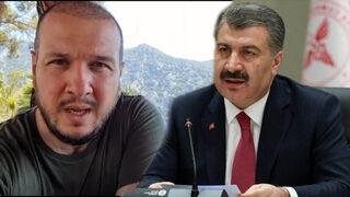 Şahan Gökbakar'ın aşı eleştirisine Bakan Koca'dan yanıt!