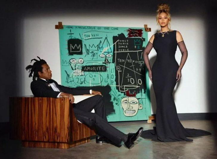 Beyonce ve Jay-Z reklam kampanyası için kamera karşısında G4
