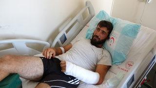 Yangına müdahale sırasında ayı saldırısına uğradı, yaşadığı dehşeti böyle anlattı