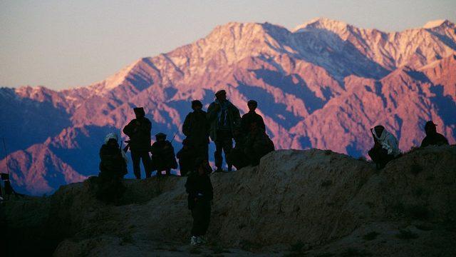 Ahmed Şah Mesud'un 'Mücahitleri' Pençşir Vadisi ile Kabil arasındaki bölgede, 1996
