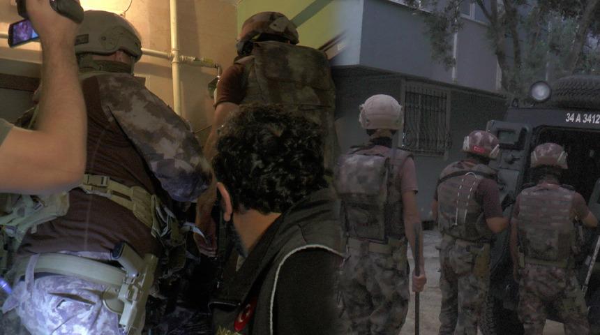 İstanbul'da eş zamanlı narkotik operasyonu! Çok sayıda gözaltı var