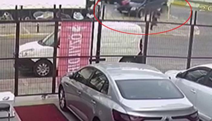Esenyurt'ta ehliyetsiz sürücü dehşeti! Kaldırımda yürüyen kadına çarpıp kaçtı