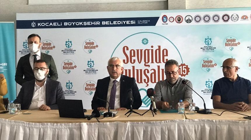 Kocaeli'de "15. Sevgide Buluşalım" etkinliği düzenlenecek