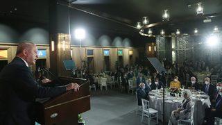 Cumhurbaşkanı Erdoğan, Ahlat'taki etkinliklere katılan büyükelçilere hitap etti: