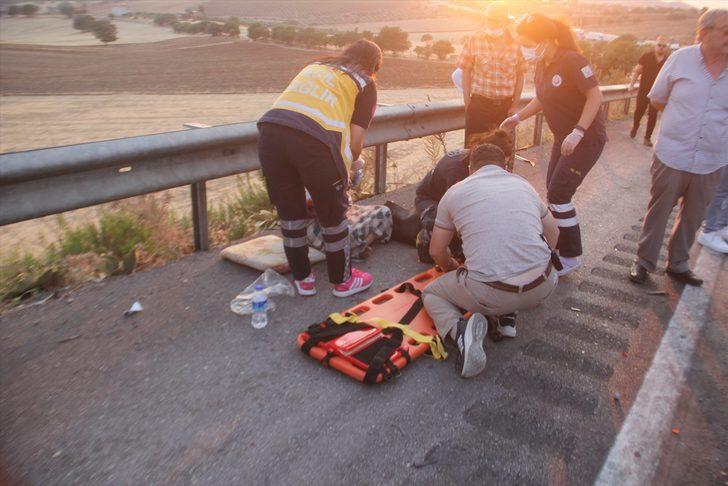 Manisa'da trafik kazası: 2 yaralı G2