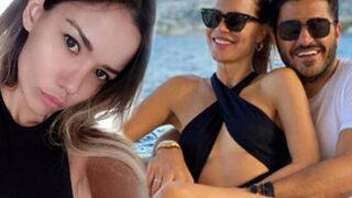 Ebru Şallı'nın eşi Uğur Akkuş'un eski eşi Gonca Derin bikini bölgesine dövme yaptırdı
