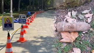 Gülhane Parkı'nda patlamamış havan mermisi bulundu