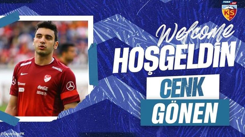 Kayserispor, Cenk G&ouml;nen'i transfer etti