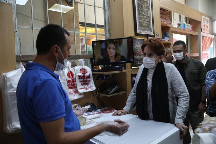 İYİ Parti Genel Başkanı Akşener, Sinop'ta esnafı ziyaret etti G5