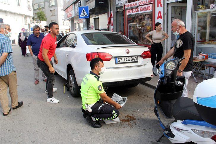 Sinop'ta sahibinin elindeki taşıma çantasından kaçan kediyi yakalama çabaları filmleri aratmadı G3