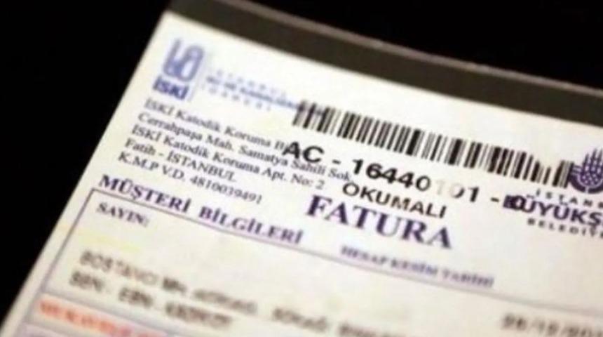 İSKİ'den su faturalarıyla ilgili taksit duyurusu