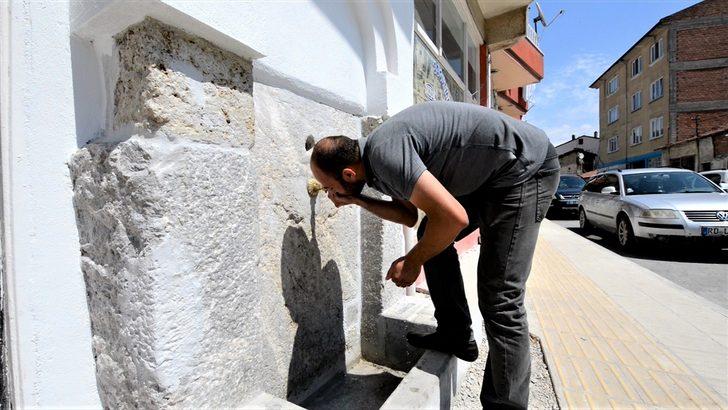 Çorum'da tarihi değere sahip 7 sokak çeşmesi restore edildi G3