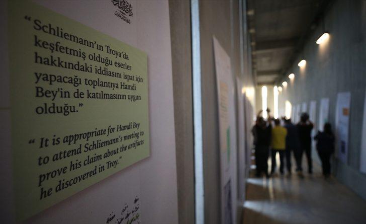 Çanakkale'de "150. Yılında Osmanlı Belgeleri Işığında Troya Kazıları" sergisi açıldı G2