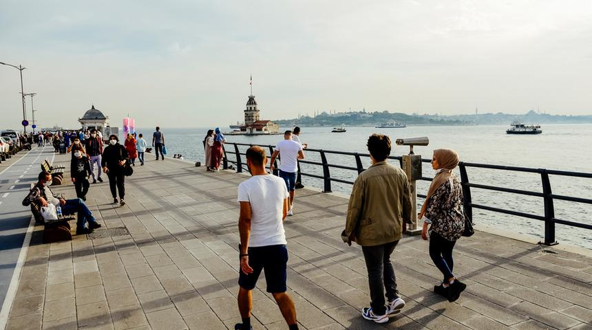 Kovid-19 aşı haritasında İstanbul'un rengi mavi oldu