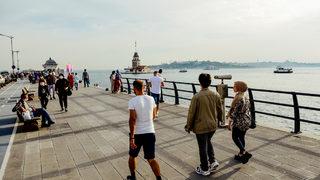 Kovid-19 aşı haritasında İstanbul'un rengi mavi oldu