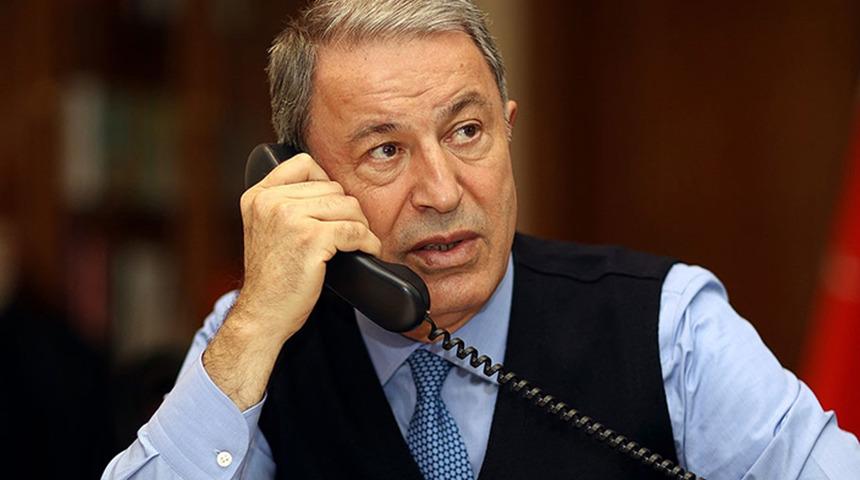 Milli Savunma Bakanı Akar, ABD Savunma Bakanı Austin ile telefonda görüştü