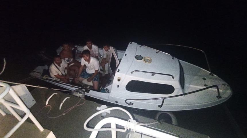 Bodrum'da tekneyle Yunanistan'a kaçmaya çalışan 6 FETÖ şüphelisi yakalandı