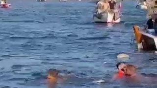 Sahil Güvenlik botu ile çarpışan balıkçı teknesi battı: 5 yaralı