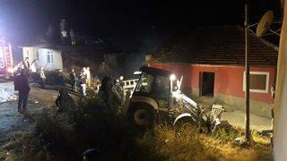 Çankırı'da evde çıkan yangın söndürüldü