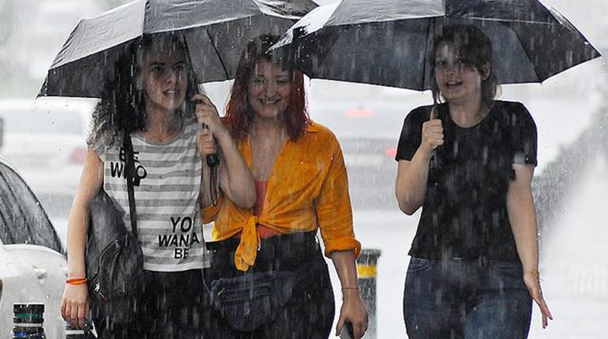 Çanakkale, Bursa, Balıkesir ve Bilecik'in bazı kesimleri için sağanak uyarısı