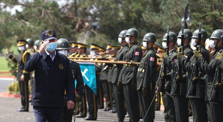 Milli Savunma Bakanı Akar, beraberindeki TSK komuta kademesi ile Tekirdağ'da G3
