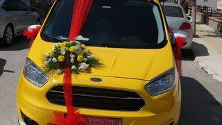 Taksisini gelin aracı yaptı, taksimetreyi mutluluğa açtım yazdı