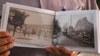 İşgal yıllarındaki fotoğraflara ulaştı! Aynı yerlerin bugünkü halini çekti