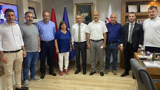 GÜDEF'ten GÜSİAD Başkanı Yüksel Yalçın’a ziyaret