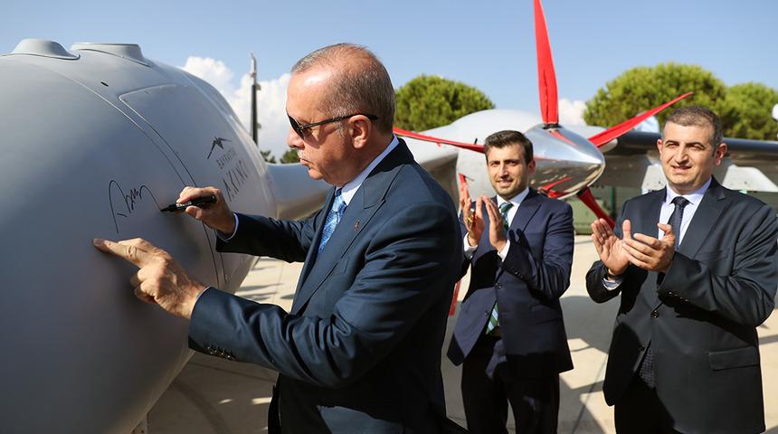 Cumhurbaşkanı Erdoğan’dan Akıncı TİHA paylaşımı