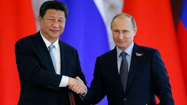 Çin lideri Şi Cinping ile Rusya lideri Vladimir Putin