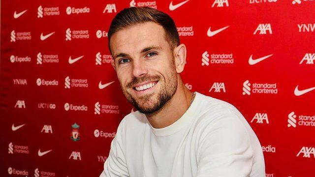 Jordan Henderson 4 yıl daha Liverpool'da!