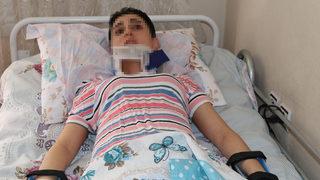 Eşinin balkondan atıp intihara kalkıştı dediği genç kadın: Felç kaldım, adalet istiyorum