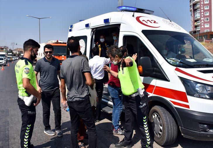 Kırıkkale'de zincirleme trafik kazası: 4 yaralı G1