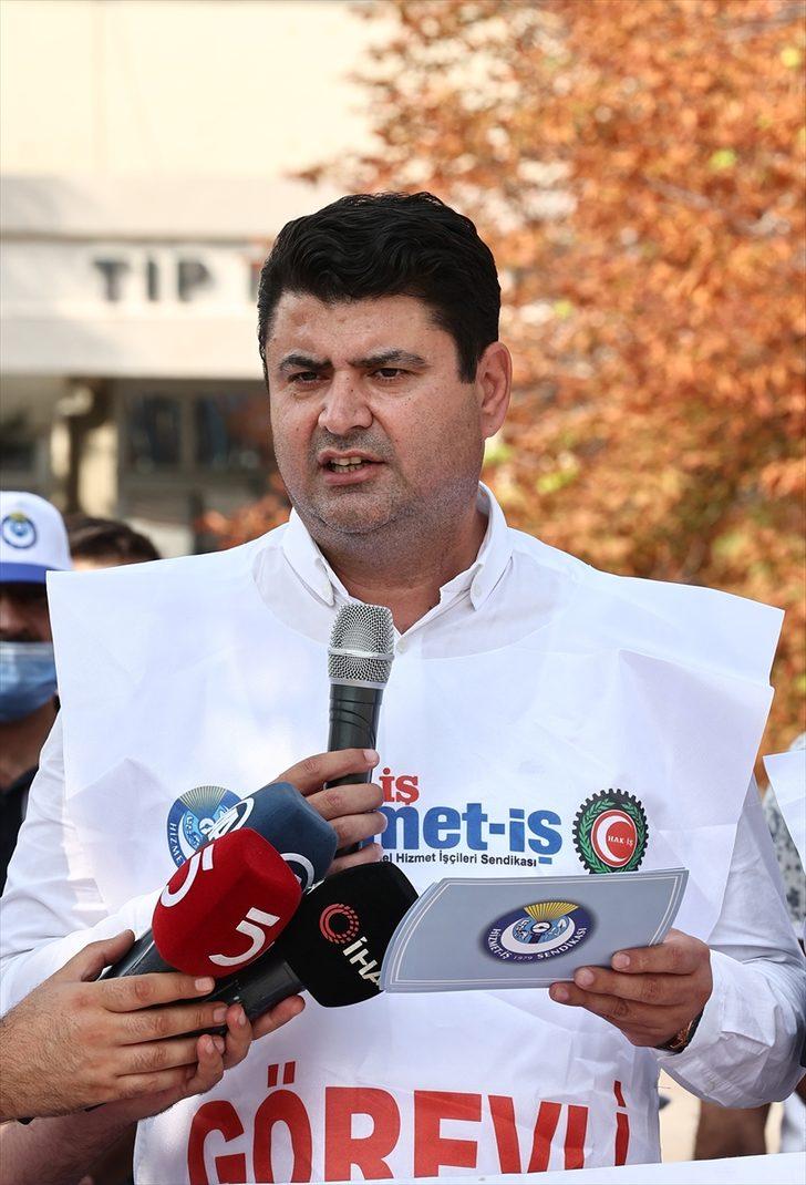 Hizmet-İş Sendikası, Hacettepe Üniversitesi hastanelerinde çalışanların geriye dönük haklarını talep etti G3