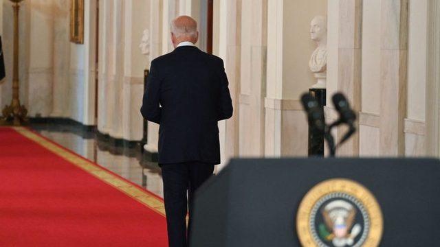 ABD Başkanı Joe Biden, ulusa sesleniş konuşmasında Afganistan'daki gelişmelere odaklandı.