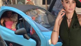 Özge Ulusoy'un denediği küçük aracın fiyatı dudak uçuklattı