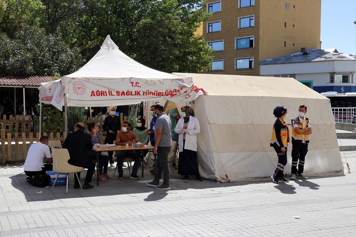 Ağrı'da aşılamada mavi kategori hedefleniyor