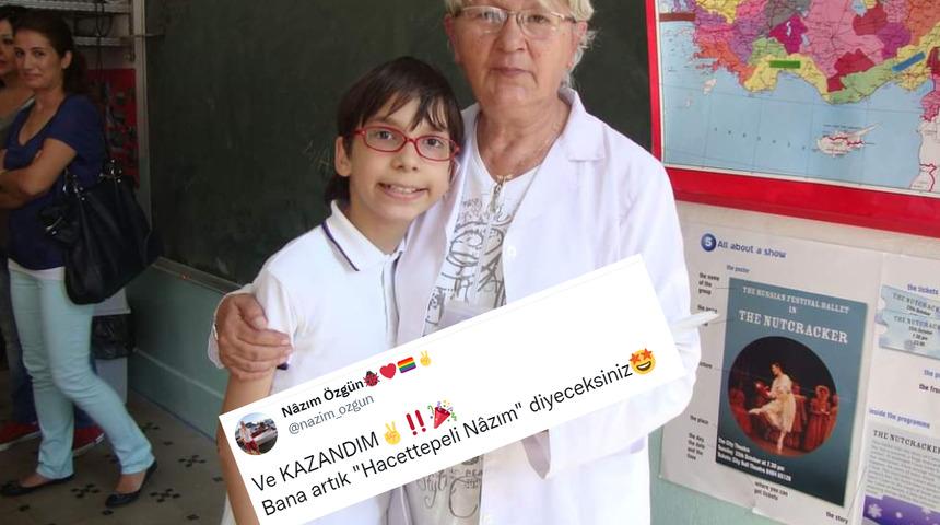 Sosyal medya Nâzım Özgün İpek'in hikayesini konuşuyor: Bana artık Hacettepeli Nâzım diyeceksiniz