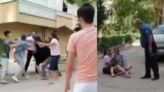 Antalya'da taşlı sopalı kavga! Polis havaya ateş açtı