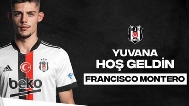 Beşiktaş, Francisco Montero transferini açıkladı