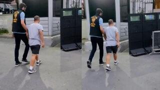 Galata Köprüsü'nden gemiye atlayan fenomen gözaltına alındı