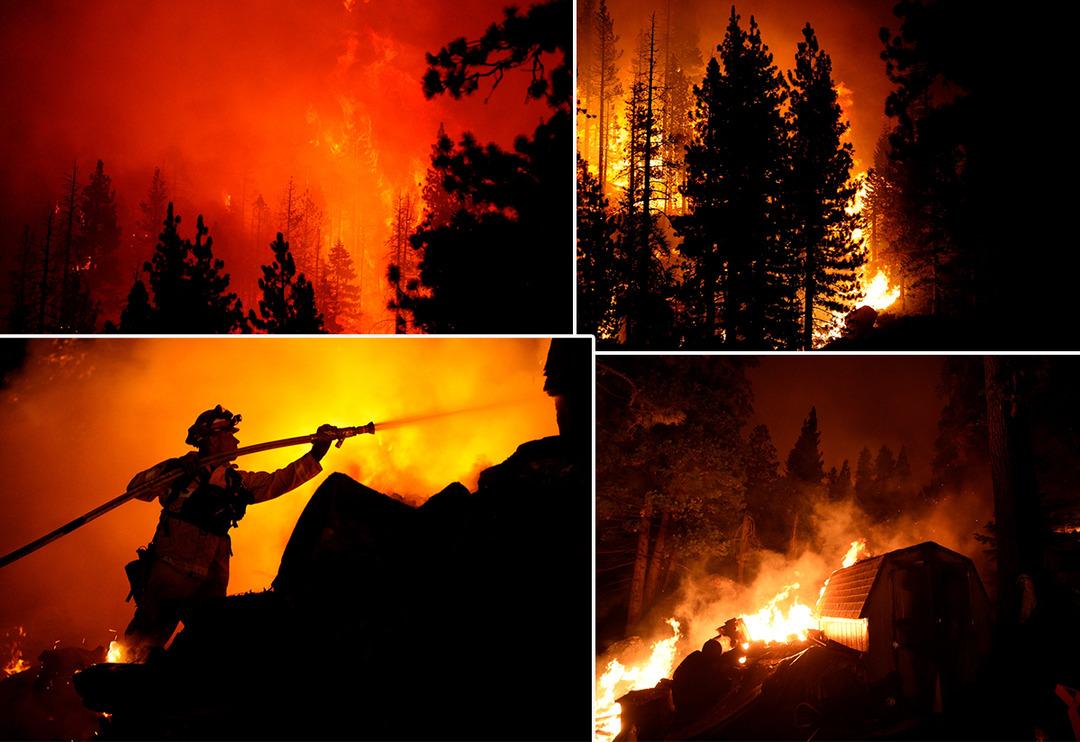 ABD'de "Caldor" yangını! California ve Nevada'da acil durum ilan edildi